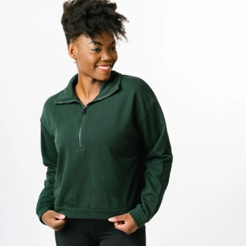 Zyia Active Green Classic 1/4 Zip
